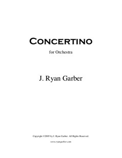 Concertino for Orchestra